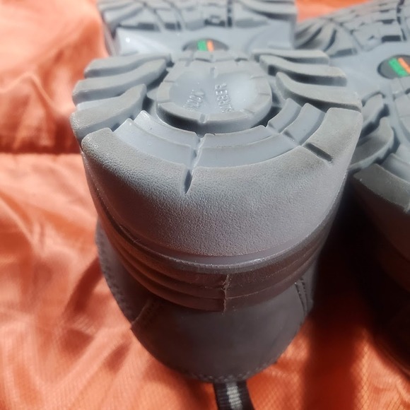 HYTEST Men's SIZE 7 WIDE Leather‎ Lithium Oxford Safety Shoes K17150 STEEL Toe - Picture 9 of 14